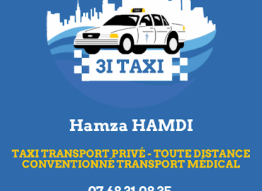 3iTAXI VSL-TAXI CONVENTIONNÉ TRANSPORT MEDICAL